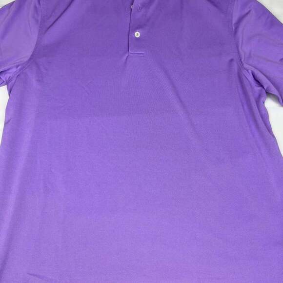 Vineyard Vines Polo Shirt Adult Mens Size Large Purple Whale Golf Golfer - Picture 1 of 9